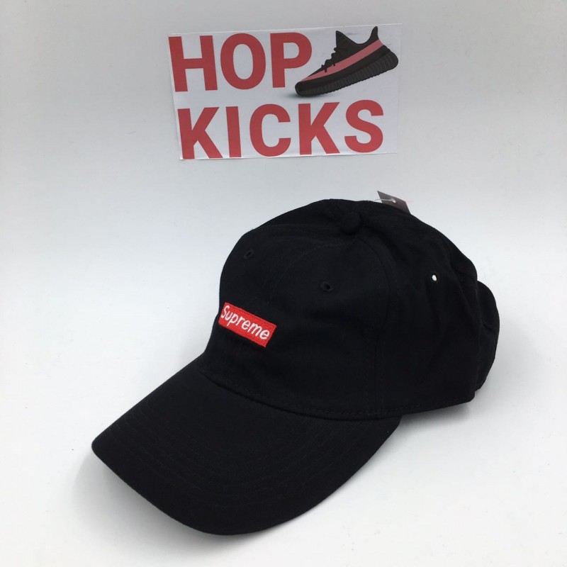 Supreme hat black and red online